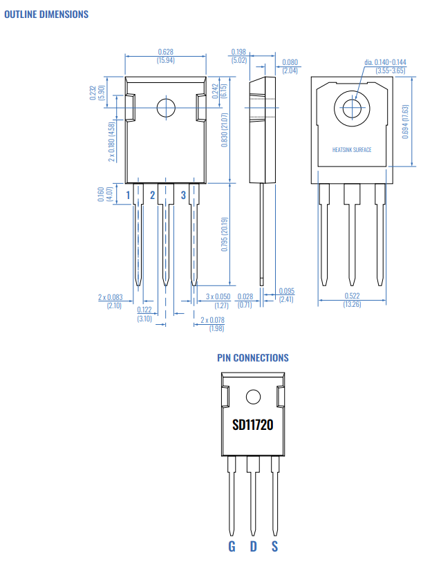 Solitron Devices低成本1200V碳化硅MOSFET Solitron Devices低成本1200V碳化硅MOSFET