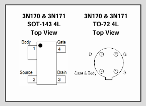 Linear Systems 3N170/3N171單N溝道增強型MOSFET Linear Systems 3N170/3N171單N溝道增強型MOSFET