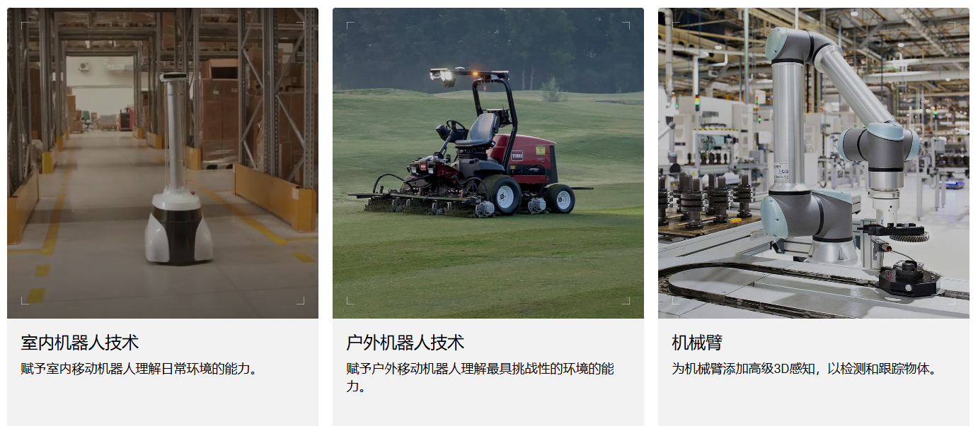 ZED X系列農(nóng)業(yè)、工業(yè)多場景適配